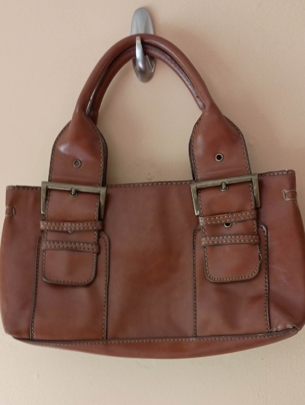ALDO Brown Satchel Handbag